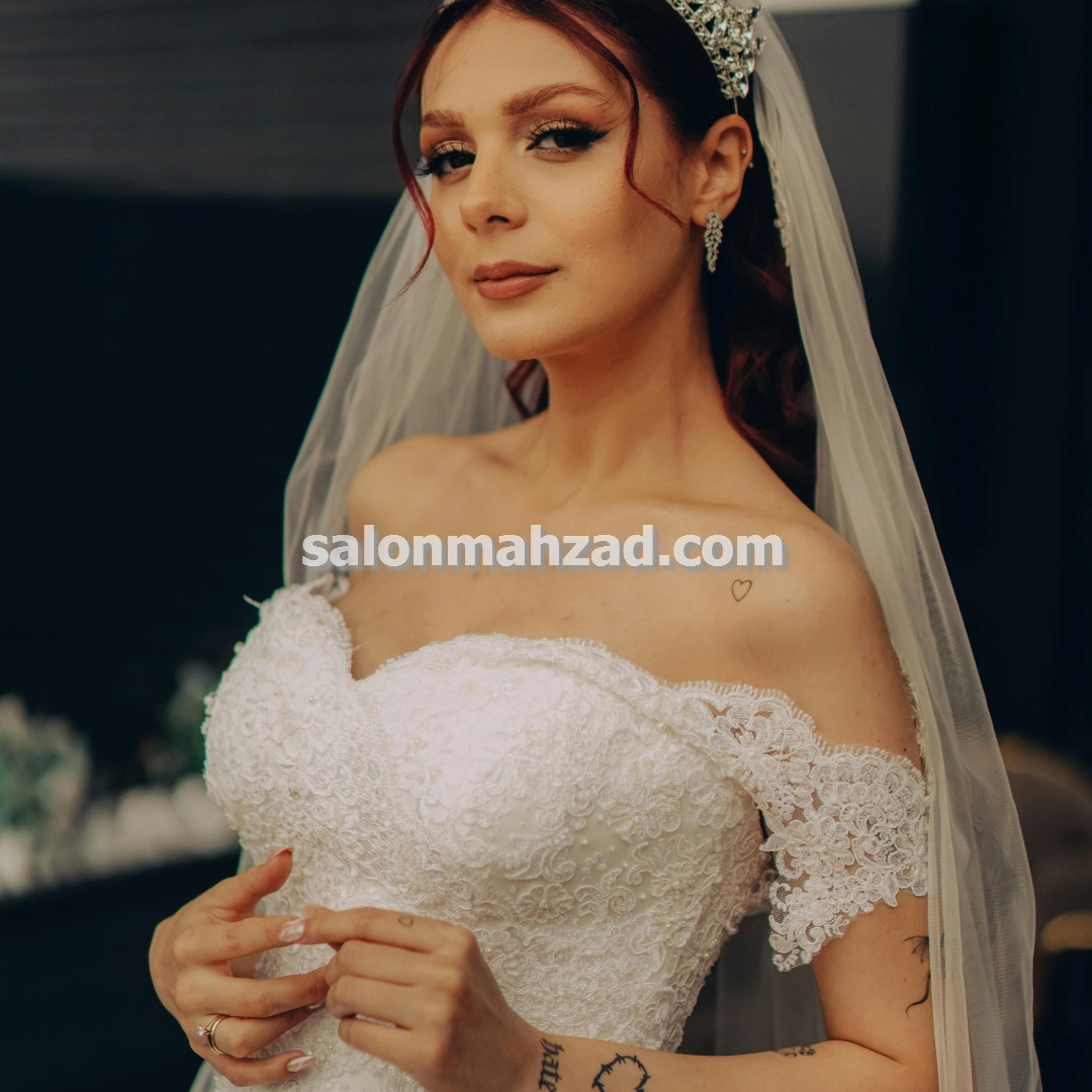 میکاپ شینیون عروس با متدهای اروپایی در اصفهان